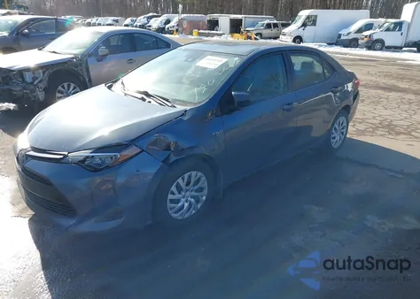 2018 Toyota Corolla Le из США, поврежденный, VIN 2T1BURHE7JC097545